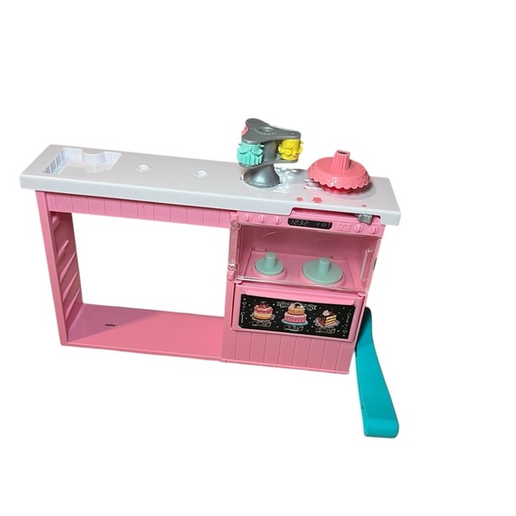 Barbie kitchen set Pink Cake Decorating - Picture 3 of 4